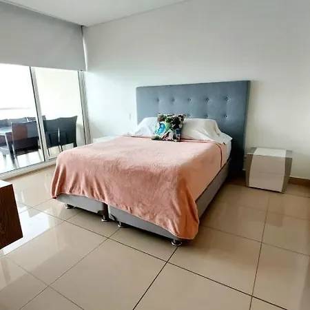 Apartamento En Lujoso Edificio H2 Plaza Bocagrande Cartagena Exterior photo