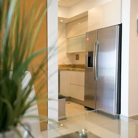 Apartamento En Lujoso Edificio H2 Plaza Bocagrande Cartagena Exterior photo